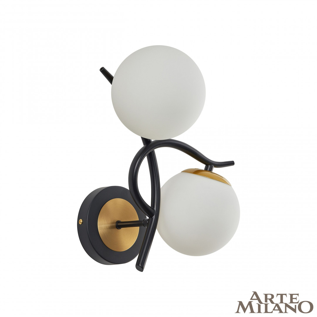 Бра 273408/2B BK/GD Arte Milano