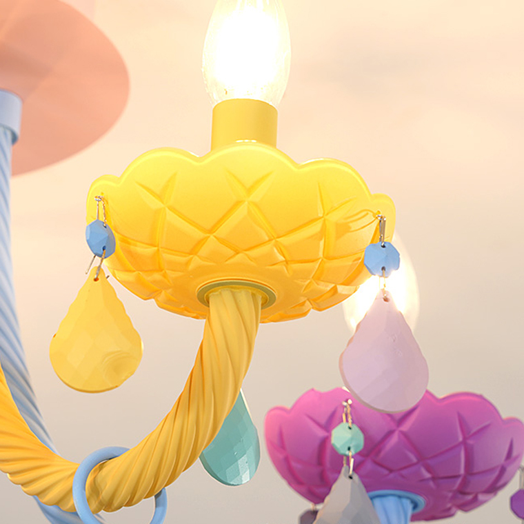 Потолочная люстра RAINBOW SHORT 6 lamps by ImperiumLoft