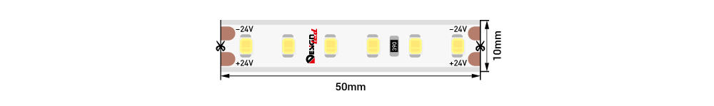 Лента светодиодная DesignLed DSG2120-24-WW-65