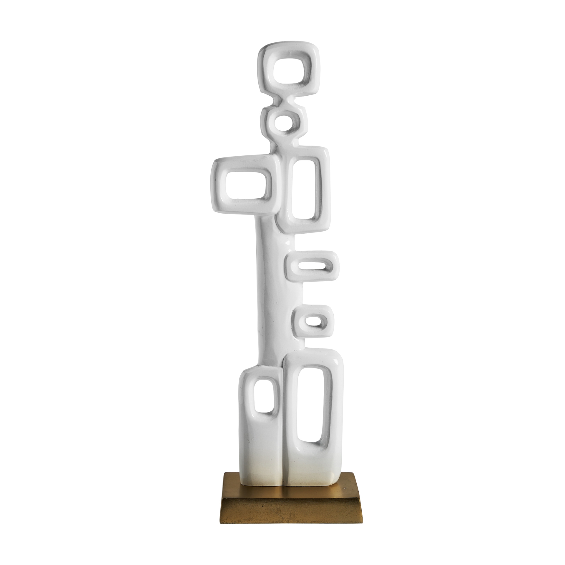 Скульптура HUBBLE в белом/золотом цвете Vical