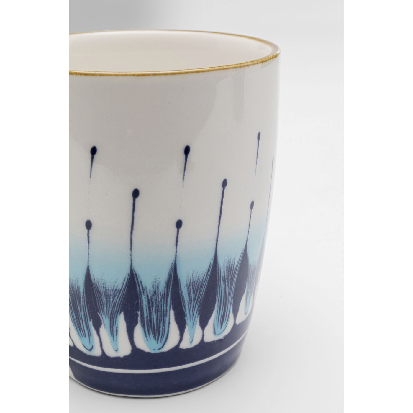 Кружка Swirl Blue KARE 57490