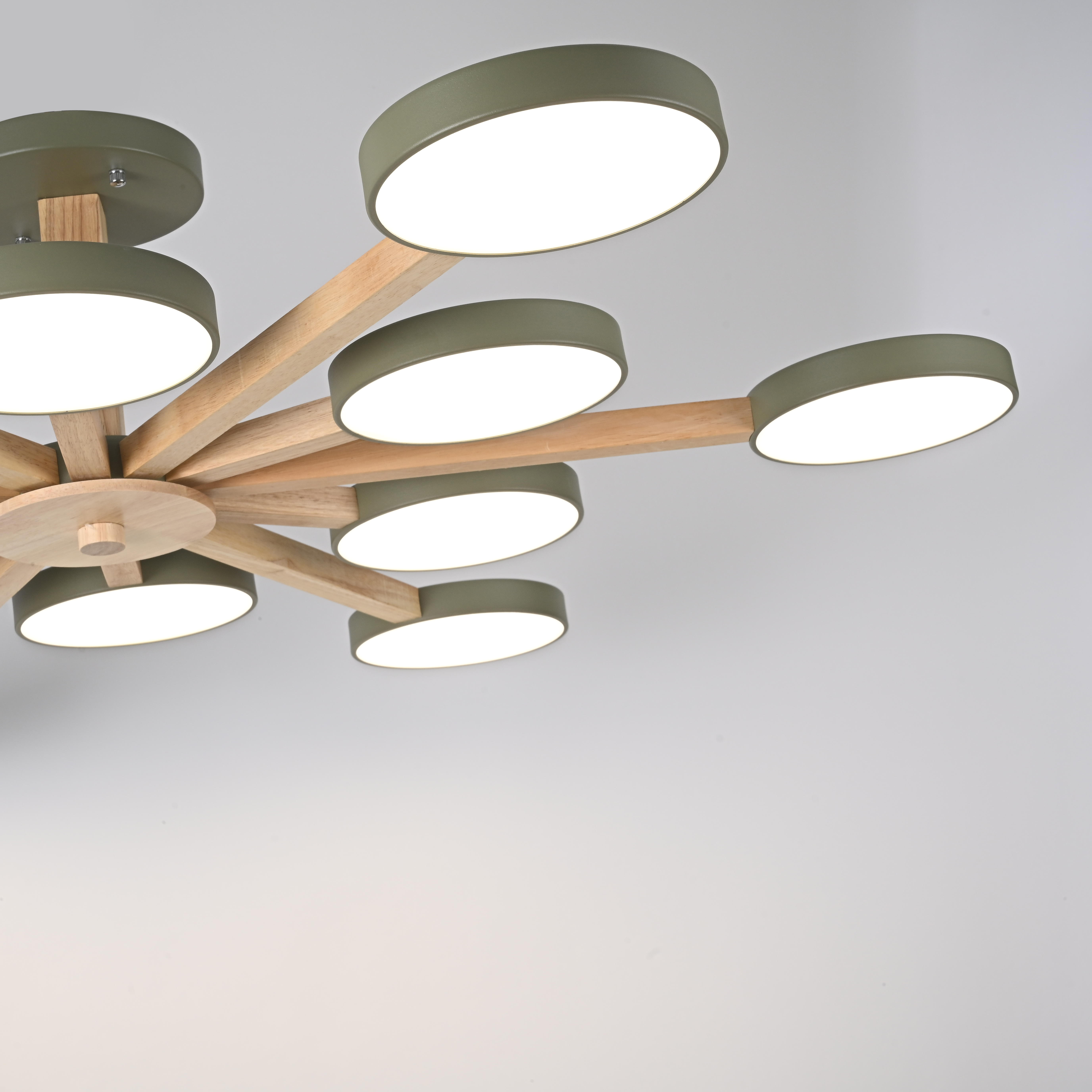 Потолочный светильник TURNA L12 Khaki by ImperiumLoft