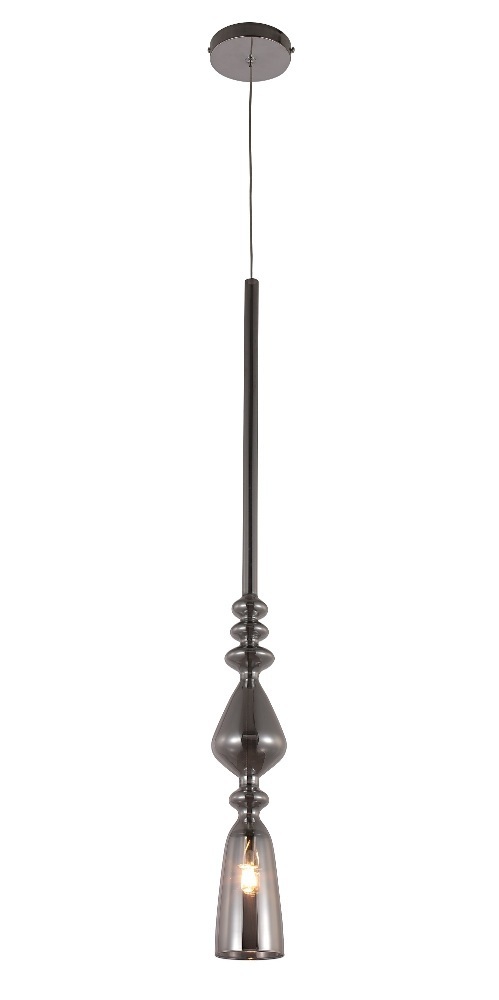 Светильник подвесной Crystal Lux LUX NEW SP1 B SMOKE