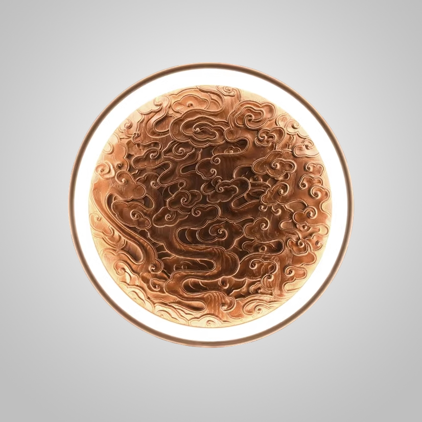 Настенный светодиодный светильник RODA WALL D40 Dark Brown by ImperiumLoft