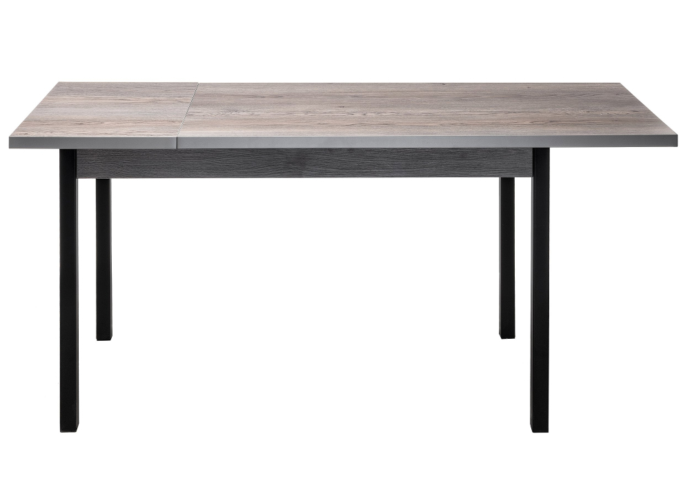 Стол деревянный Woodville Оригон навара / черный матовый 368663