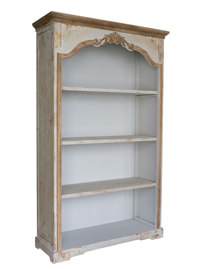 Шкаф книжный Прованс Glasar D7230