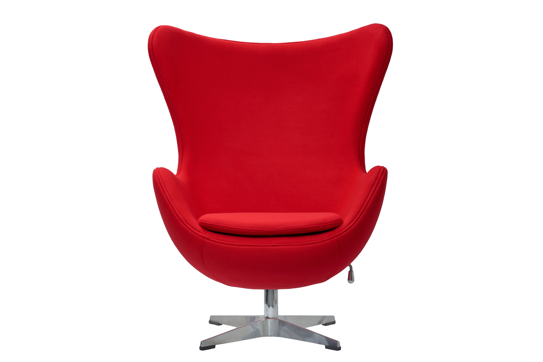 Кресло EGG CHAIR красный кашемир Bradex Home FR 0259