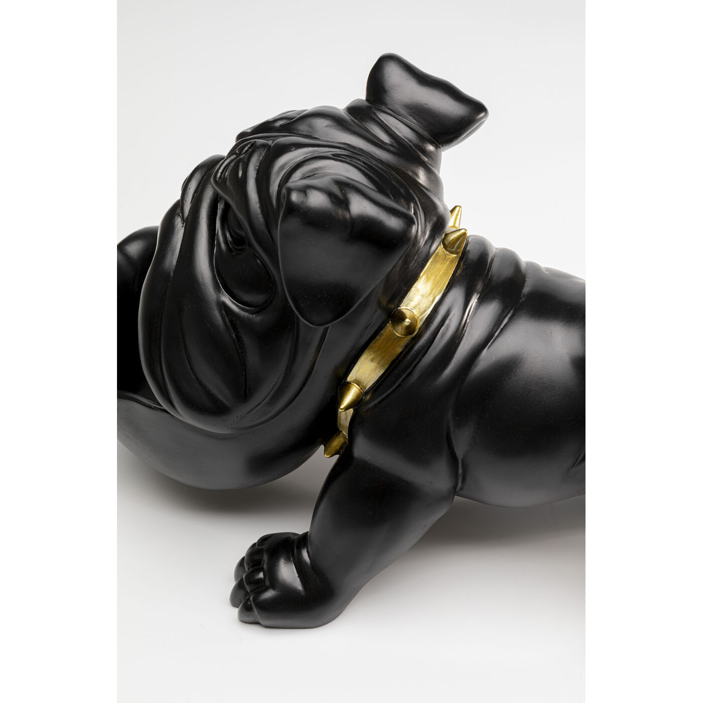 Фигура декоративная Hungry Dog Black 37cm KARE 56869