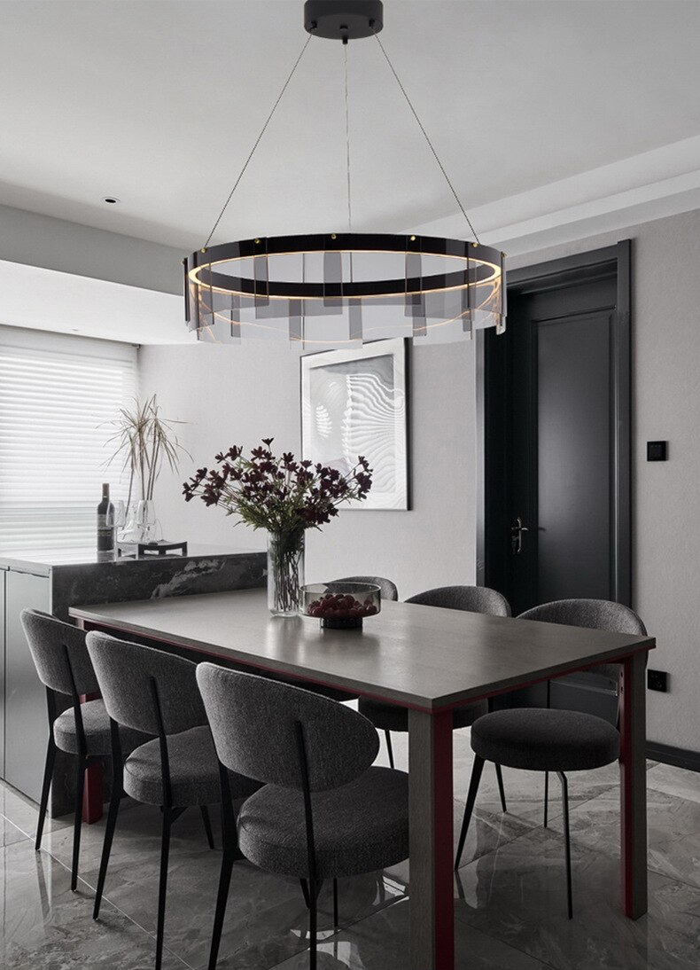 Люстра Delight Collection D8825P/M-800 black/smoky