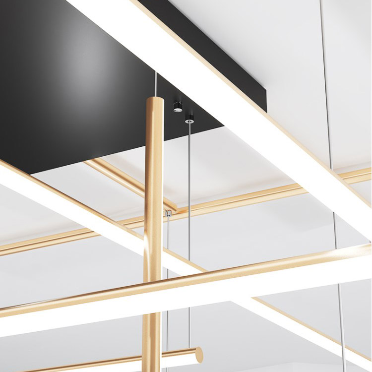 Потолочная люстра INLET C Rose Gold by ImperiumLoft