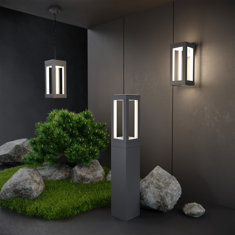 Садовый светильник Elektrostandard 1529 TECHNO LED серый