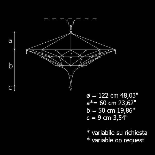 Люстра Archeo Venice Design 503.PL