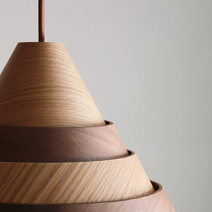 Подвесной светильник VILIO A Dark brown by ImperiumLoft