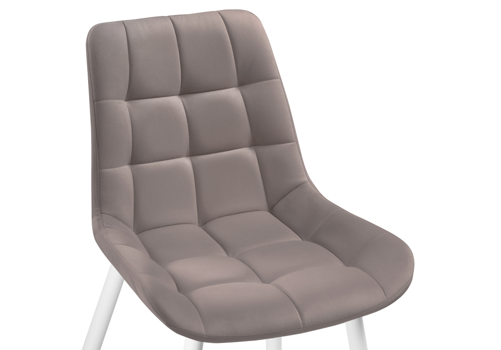 Стул Woodville Челси велюр темно-серый / черный 502085