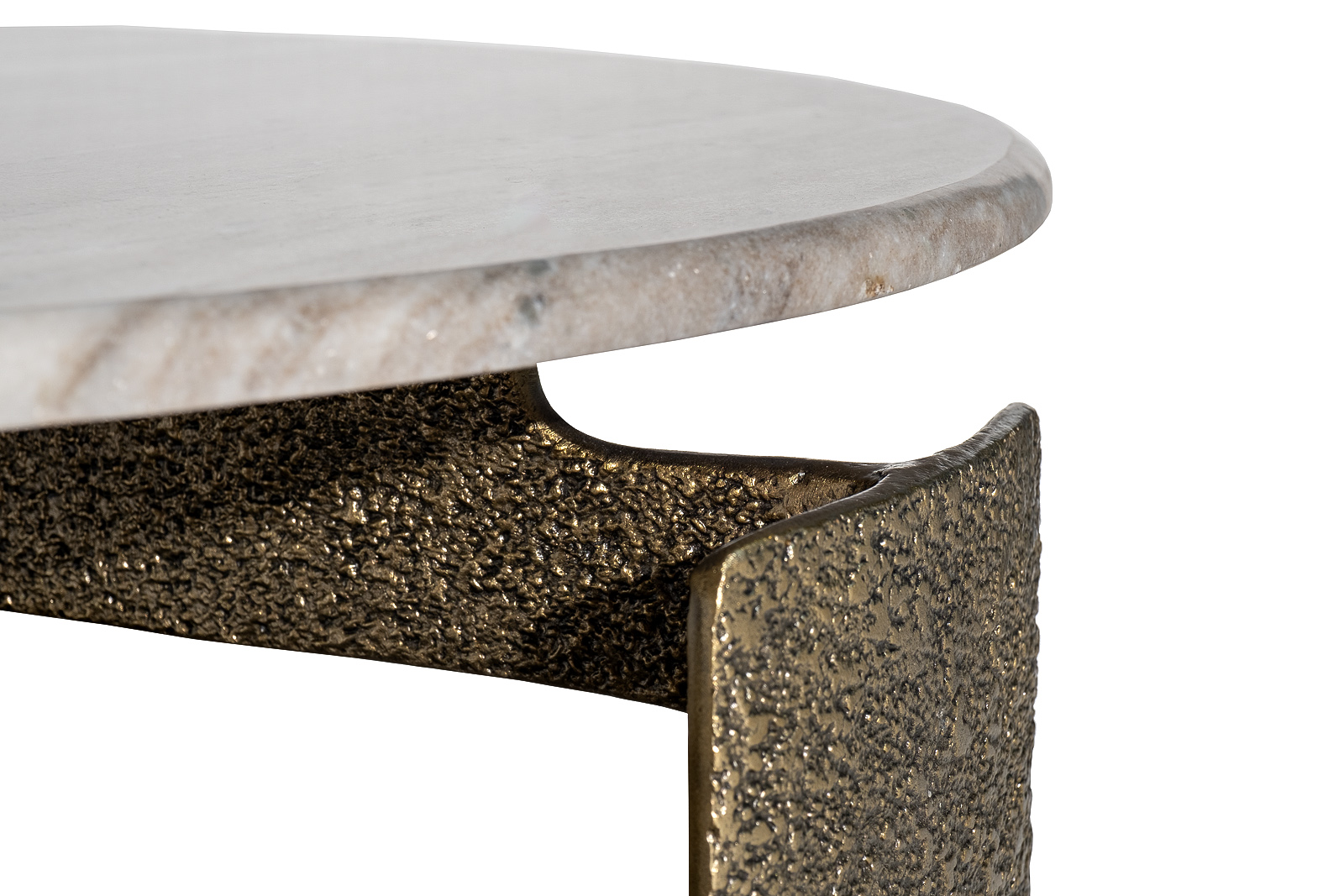 Стол журнальный мраморный d100*45 Garda Decor 69-23303