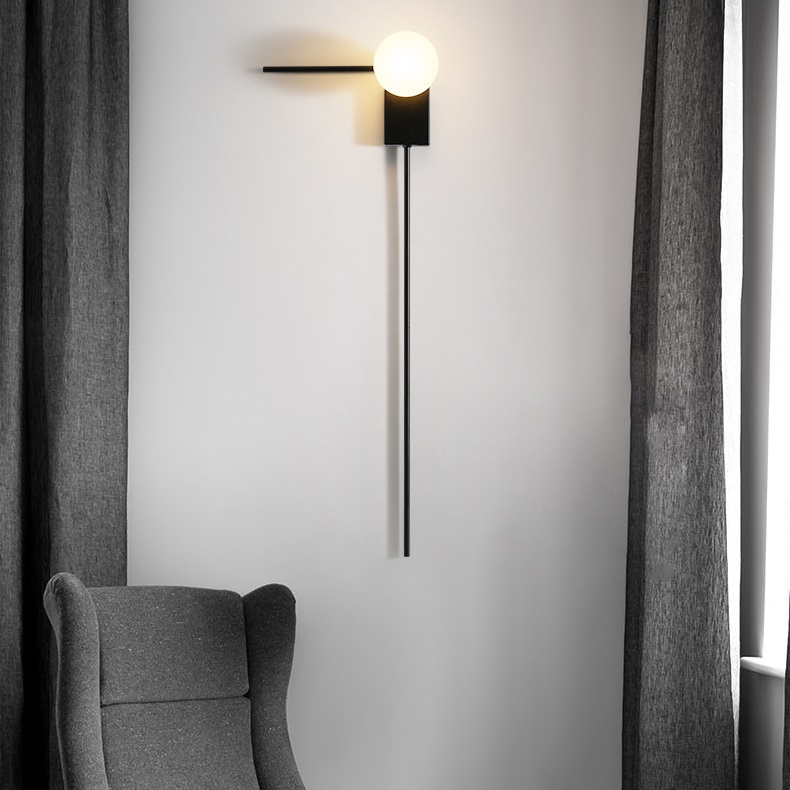 Настенный светильник в виде угла LINGE M by ImperiumLoft