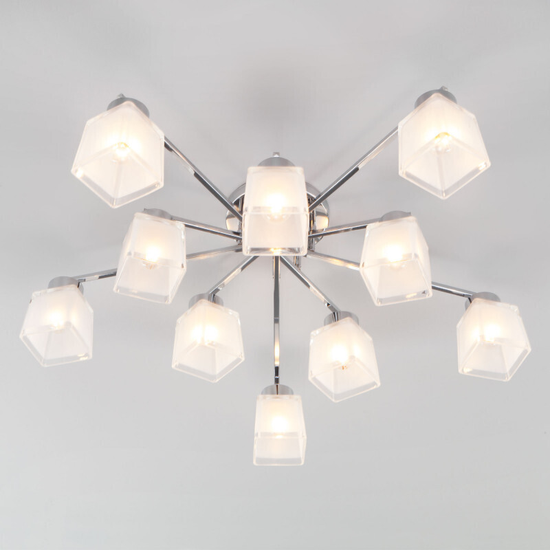 Накладная люстра Eurosvet 30162 хром