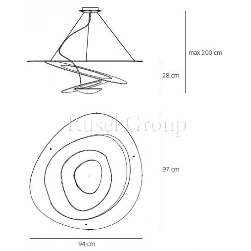 Подвесной светильник Artemide PIRCE