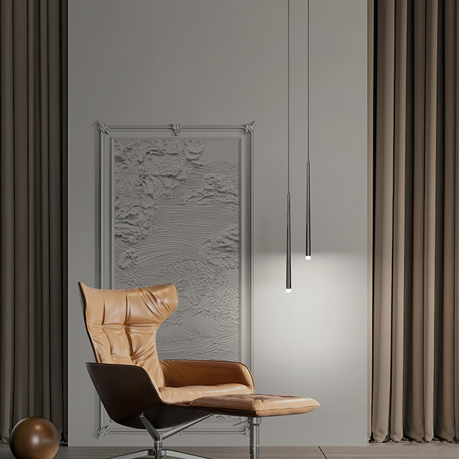 Подвесной светильник ESTEN DUO Black by ImperiumLoft