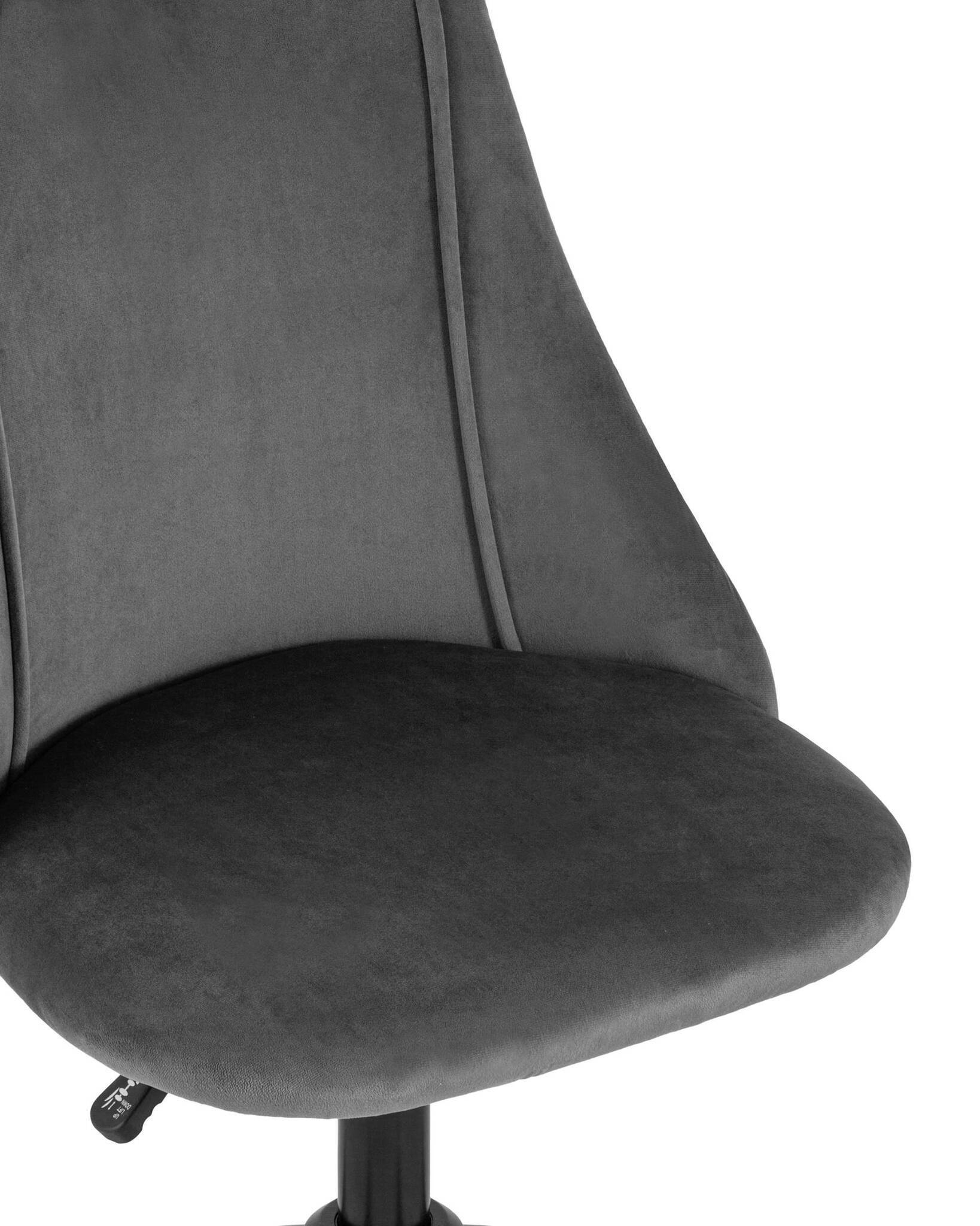Кресло компьютерное Сиана велюр серый Stool Group