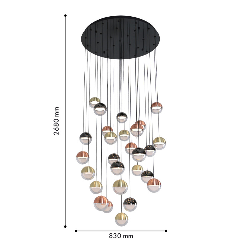 Каскадная люстра Favourite 4371-27P