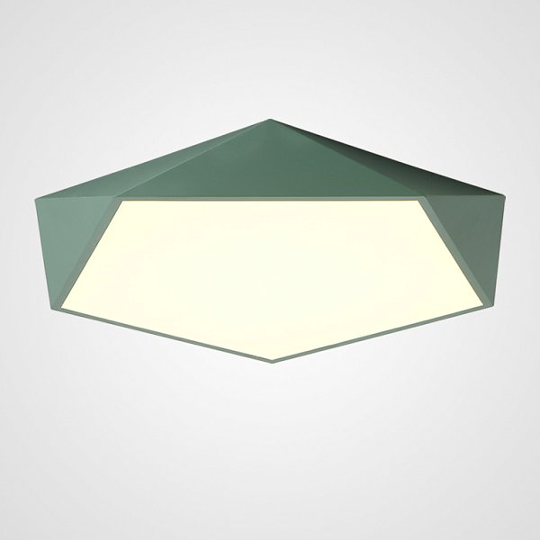 Потолочный светильник GEOMETRIC B D52 Green by ImperiumLoft