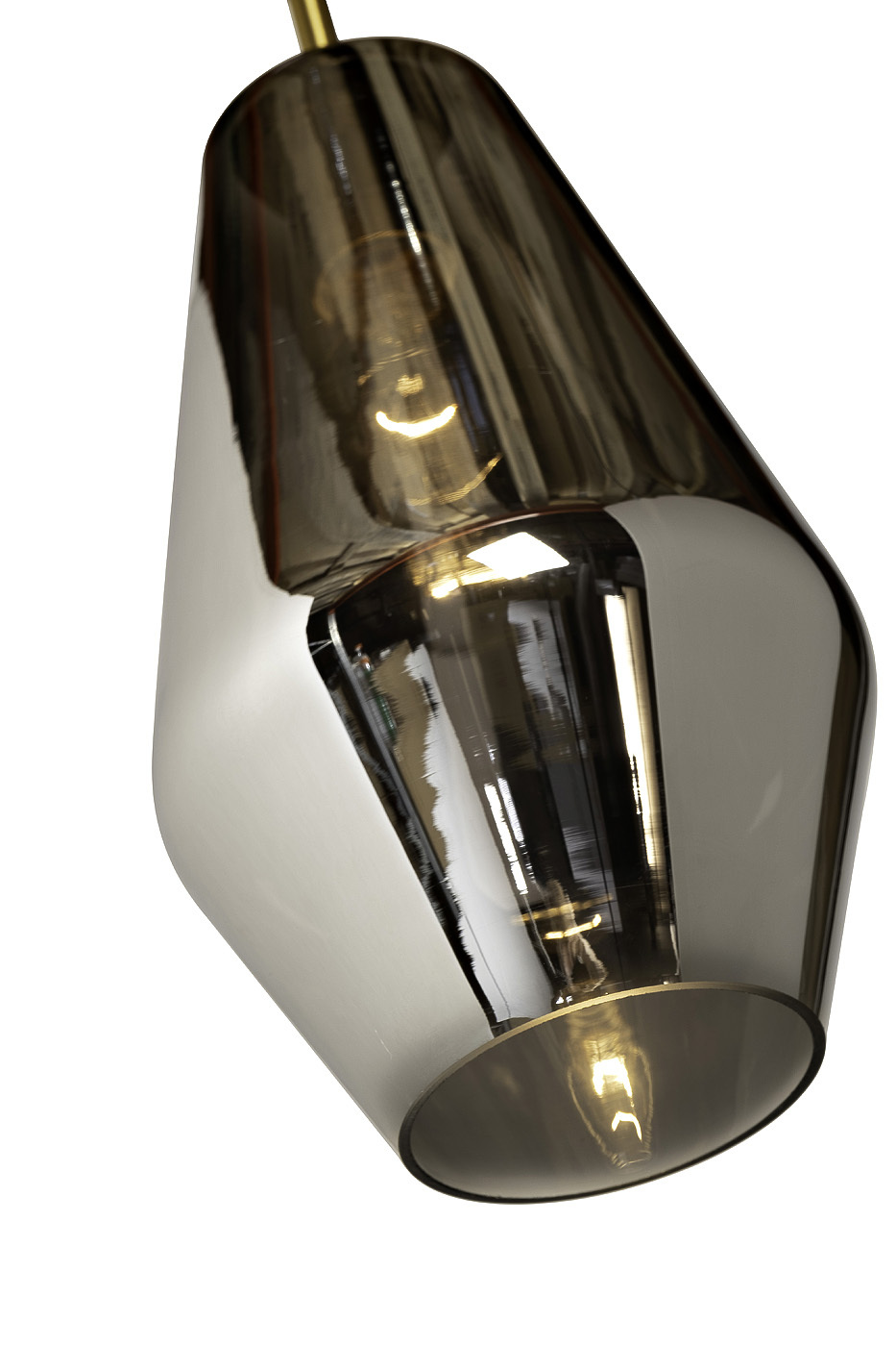 Светильник подвесной со стеклянным плафоном Garda Decor 92EL-YG02116-1P