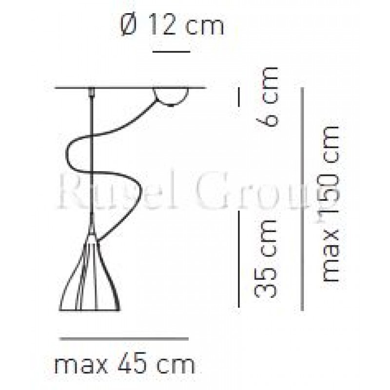 Подвесной светильник Axo Light BLUM SP DEC