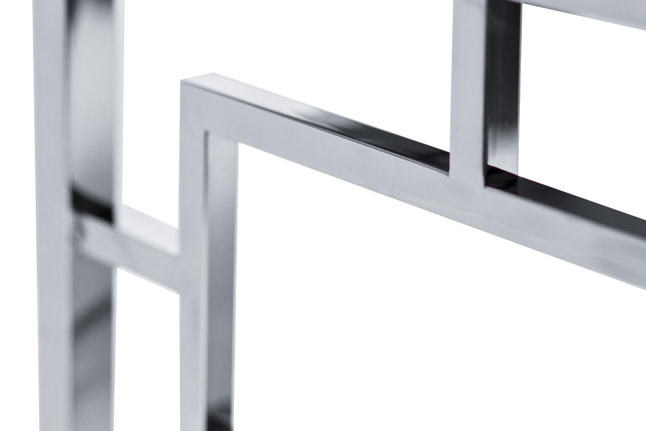 Консоль черное стекло/хром Garda Decor GY-CST2051212