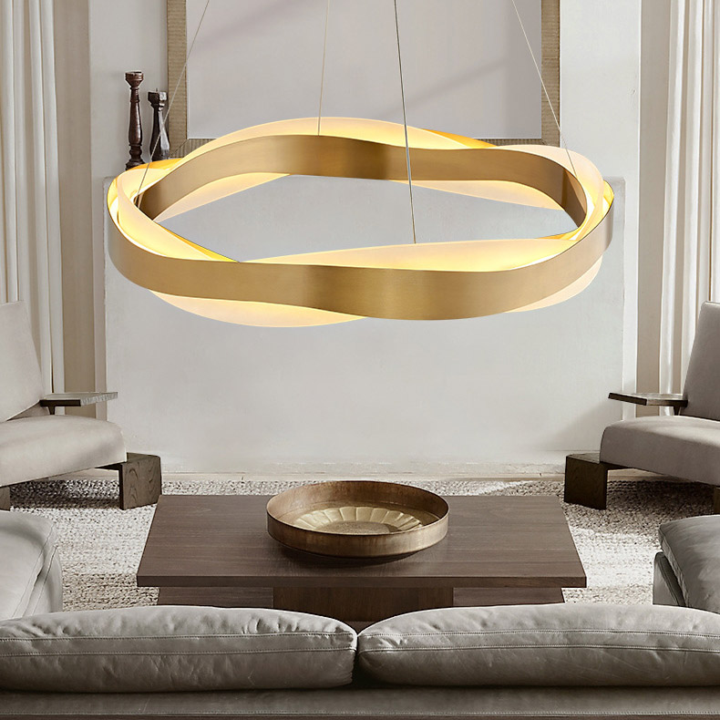 Подвесная люстра MALIKA D65 Brass by ImperiumLoft