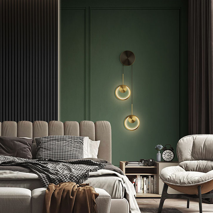 Настенный светильник RISOR BLOCK L1 Black by ImperiumLoft