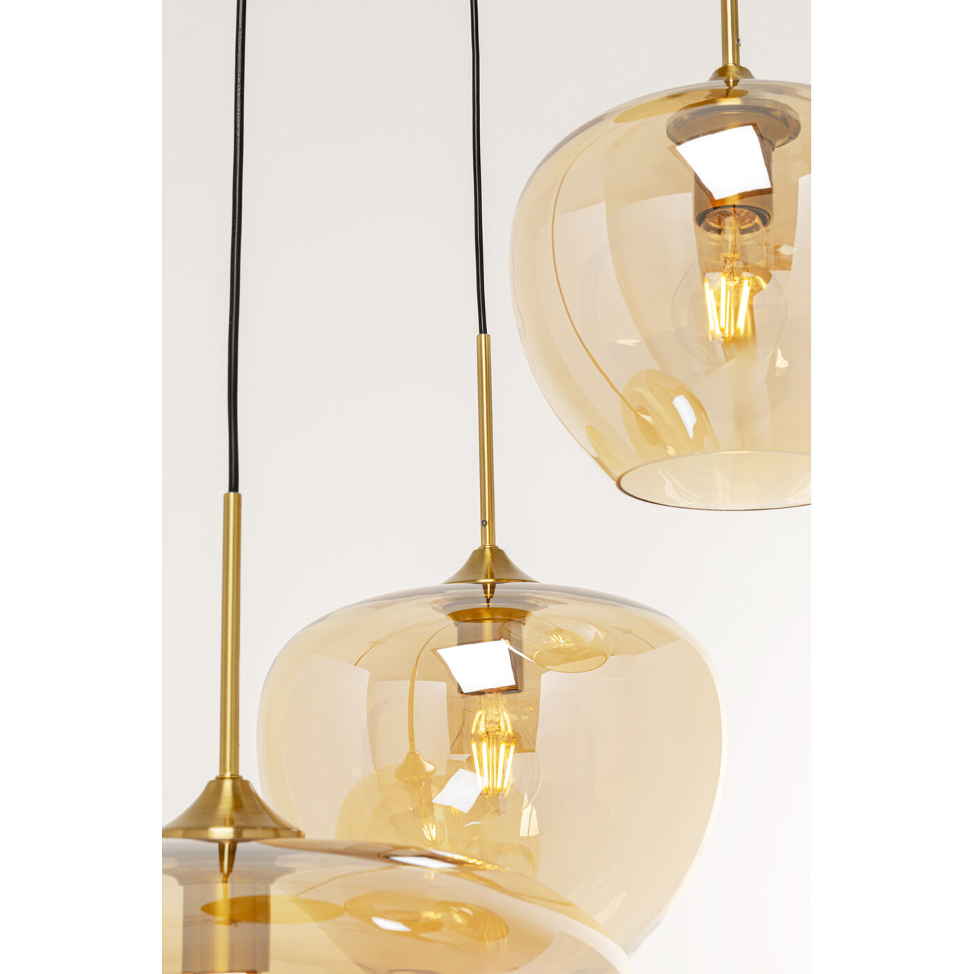 Светильник подвесной Tulip Brass Ø45cm KARE 57504