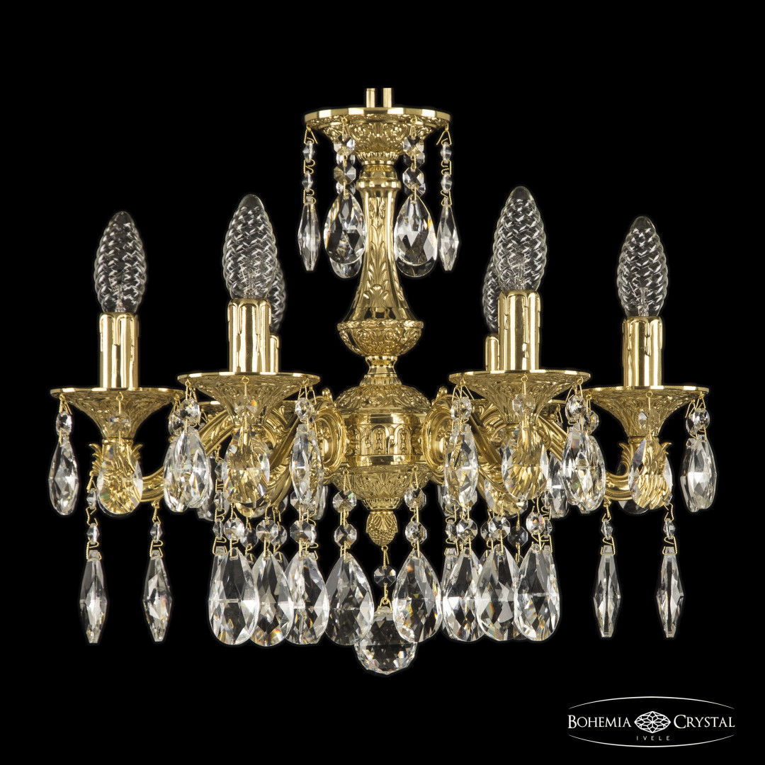 Люстра бронзовая с хрусталём 71102/6/125 A G