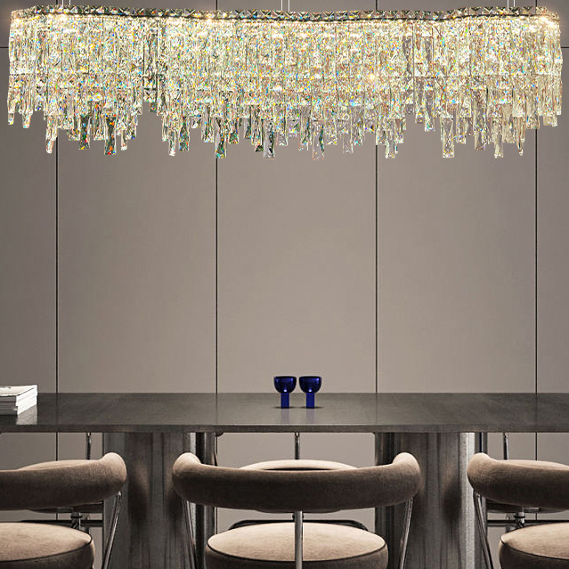 Реечный, рядный светильник MICHELLE LONG L100 Brass by ImperiumLoft