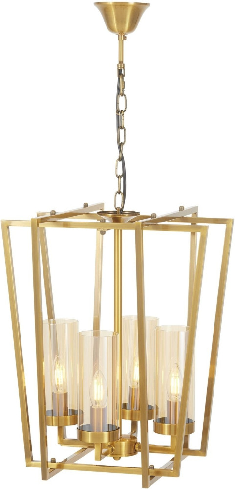 Подвесная люстра Lumina Deco LDP 1246-4 MD+AB