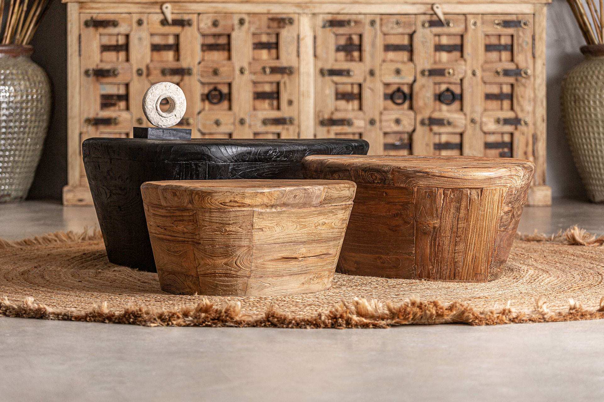 Журнальный столик LESTANS 70x60 коричневый Vical