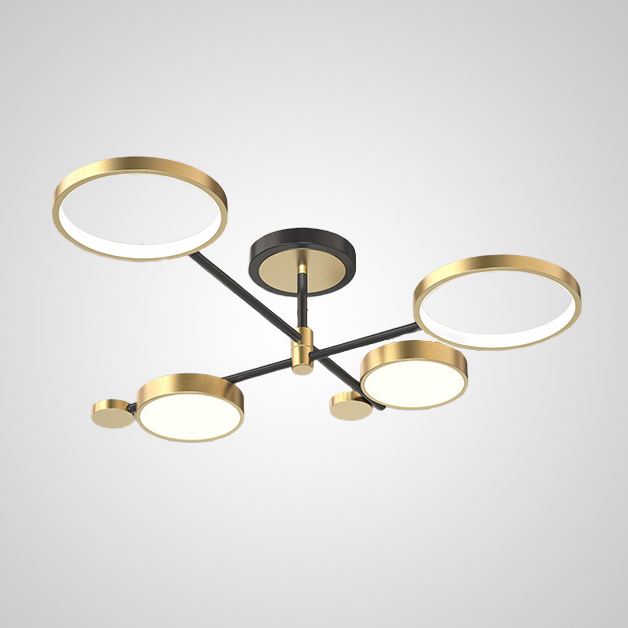 Потолочная люстра MARSA L8 Gold by ImperiumLoft