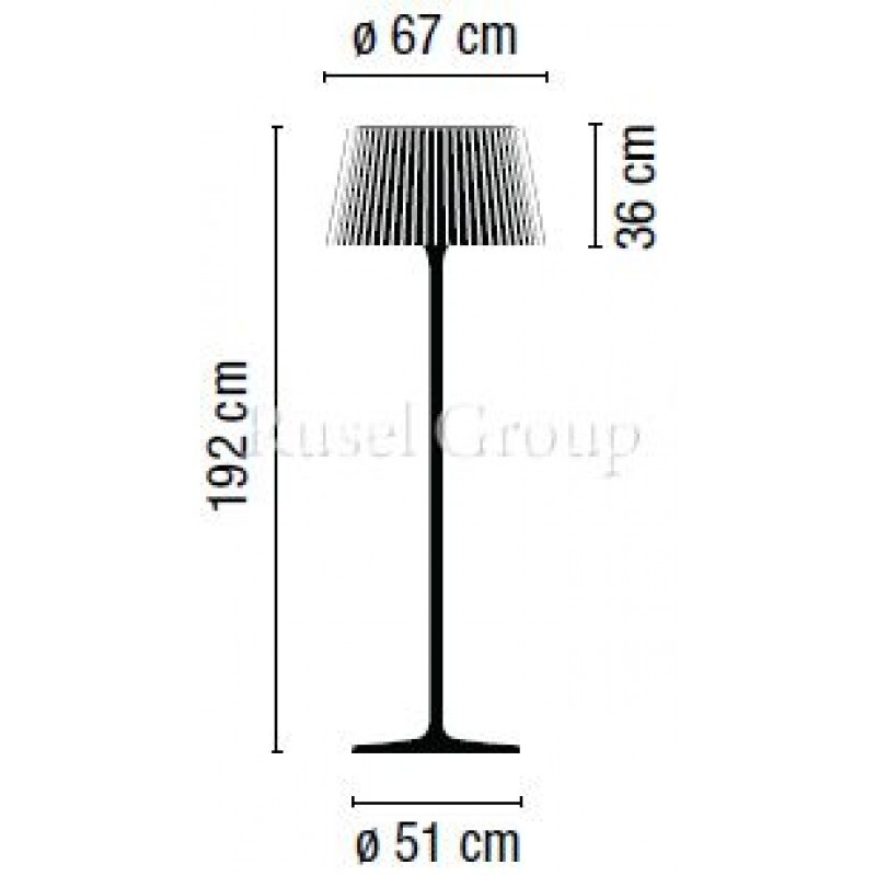 Уличный светильник Vibia Plis outdoor 4030