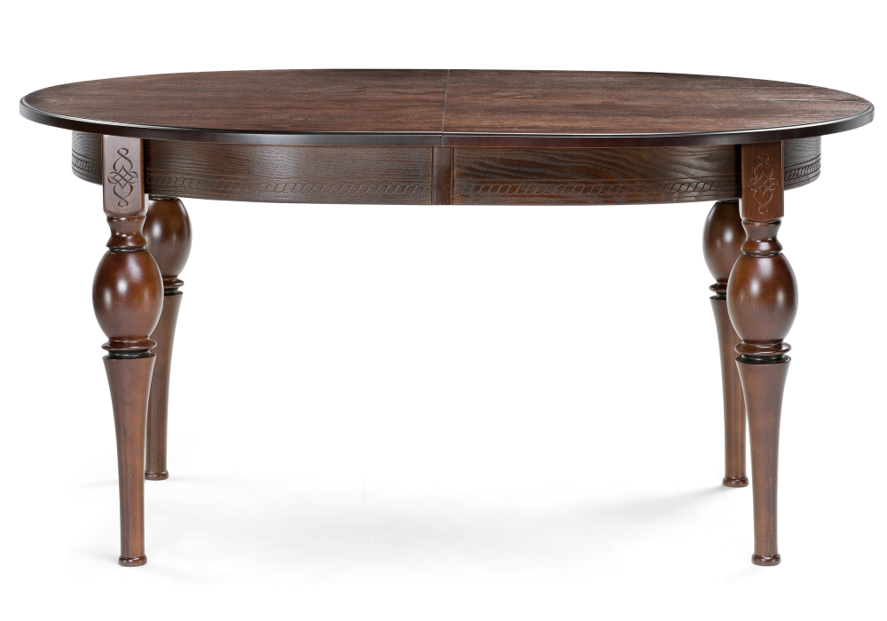 Стол деревянный Woodville Авилла орех темный / орех 483901