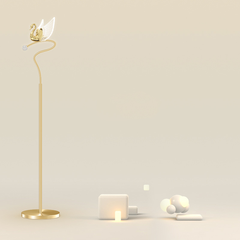 Торшер BIRDIE FL Rose Gold by ImperiumLoft