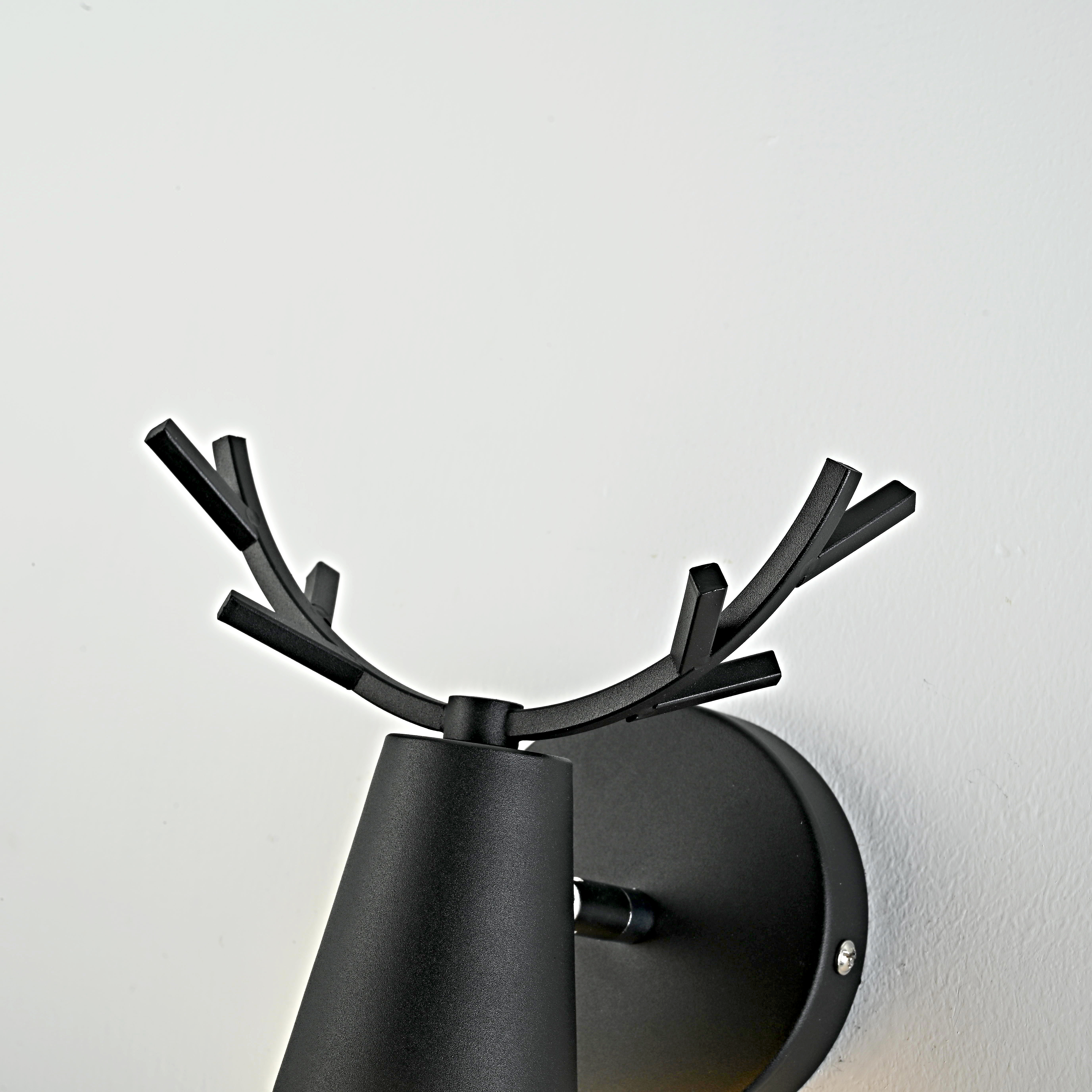 Бра С Рожками Deer A Black By Imperiumloft