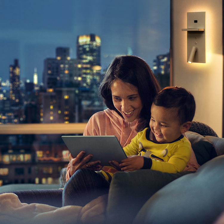 Настенный светильник GENIUS B White by ImperiumLoft