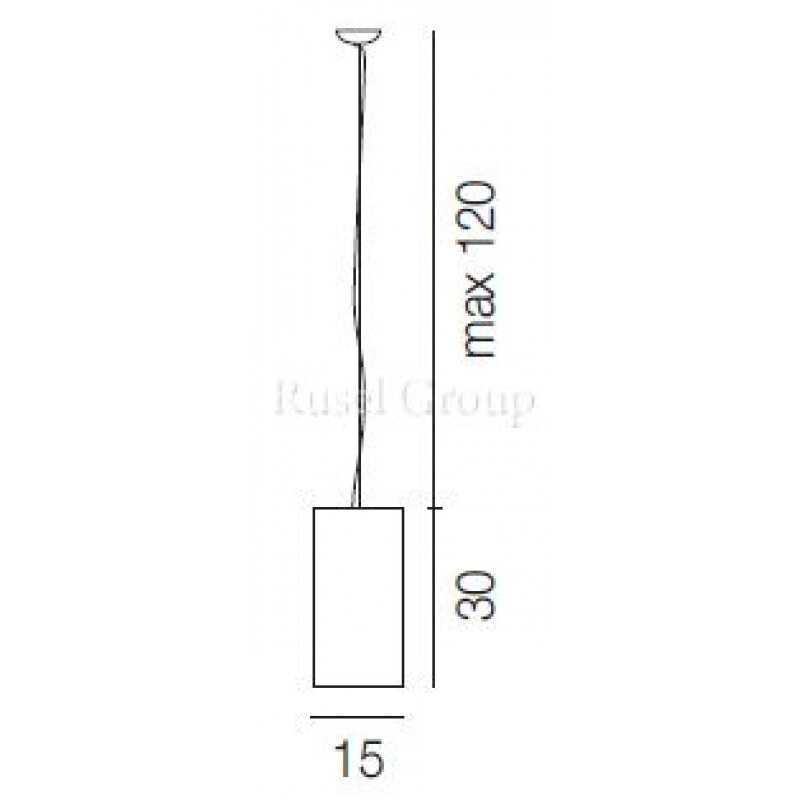 Подвесной светильник Vistosi CILD SP 30
