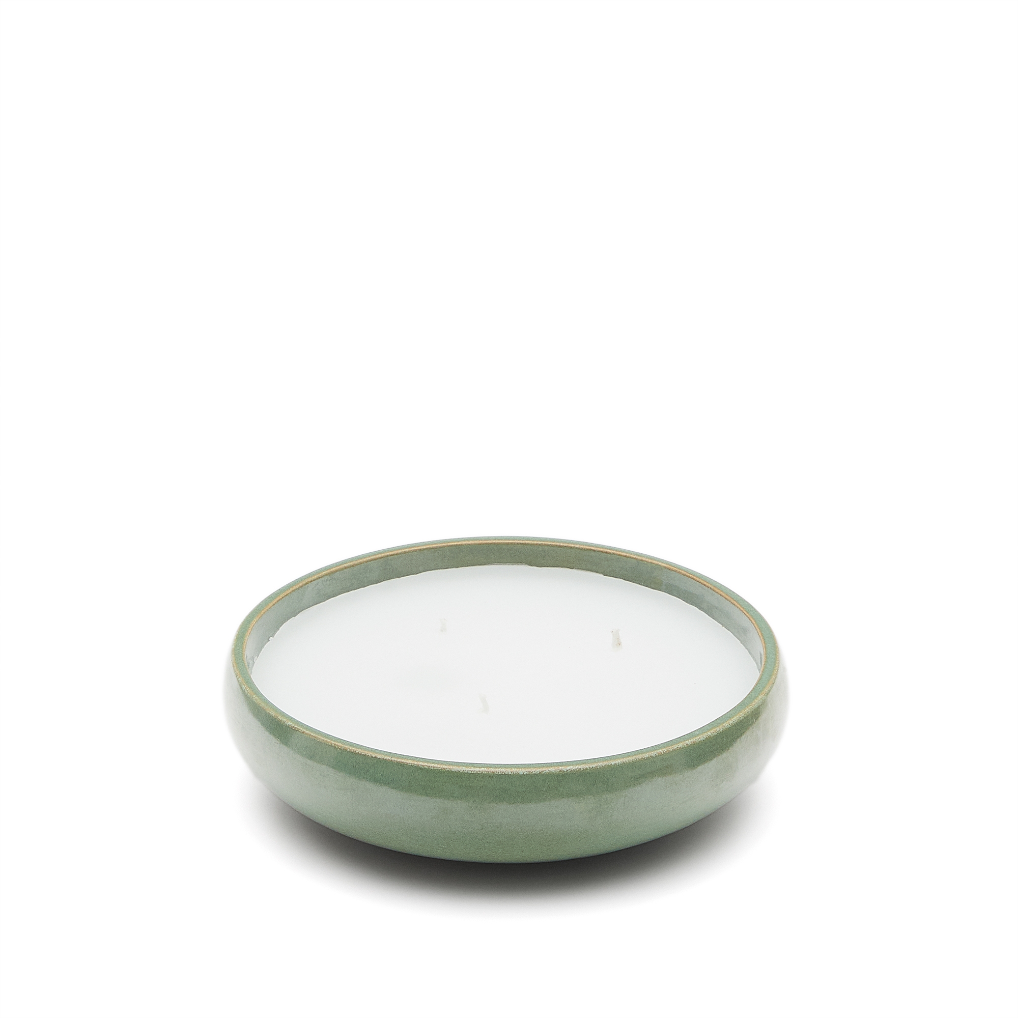 Sapira Керамическая свеча зеленого цвета Ø 21 см La Forma (ex Julia Grup)