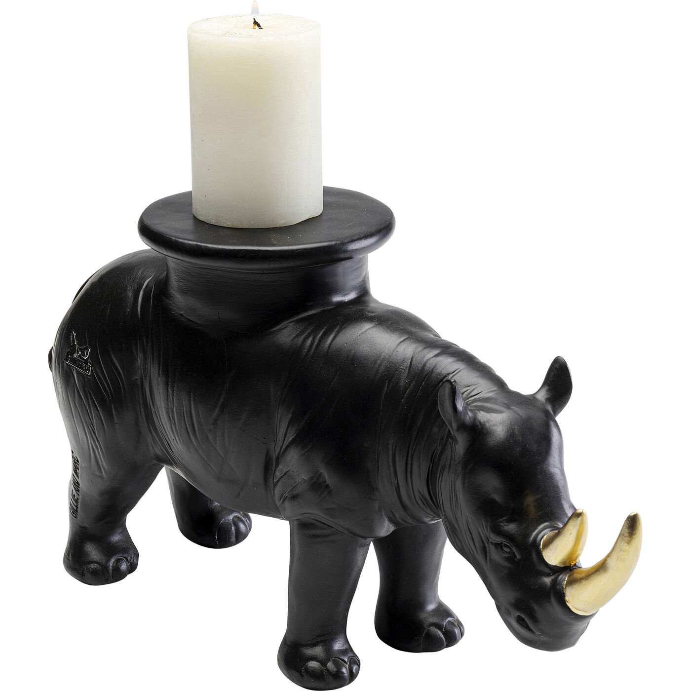 Фигура декоративная Rhino Black 41 см KARE 56274