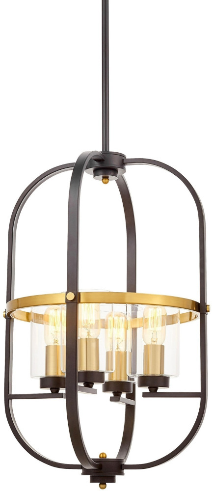 Подвесная люстра Lumina Deco LDP 1141-4 BK+MD