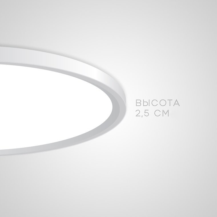 Потолочный светильник EXTRASLIM D40 Black by ImperiumLoft