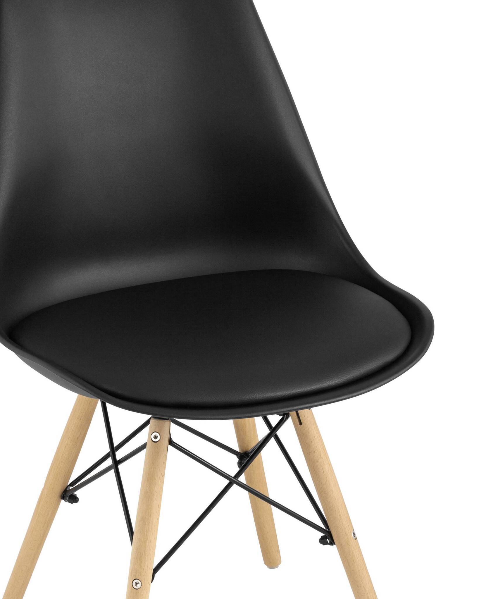 Стул Eames Soft черный Stool Group