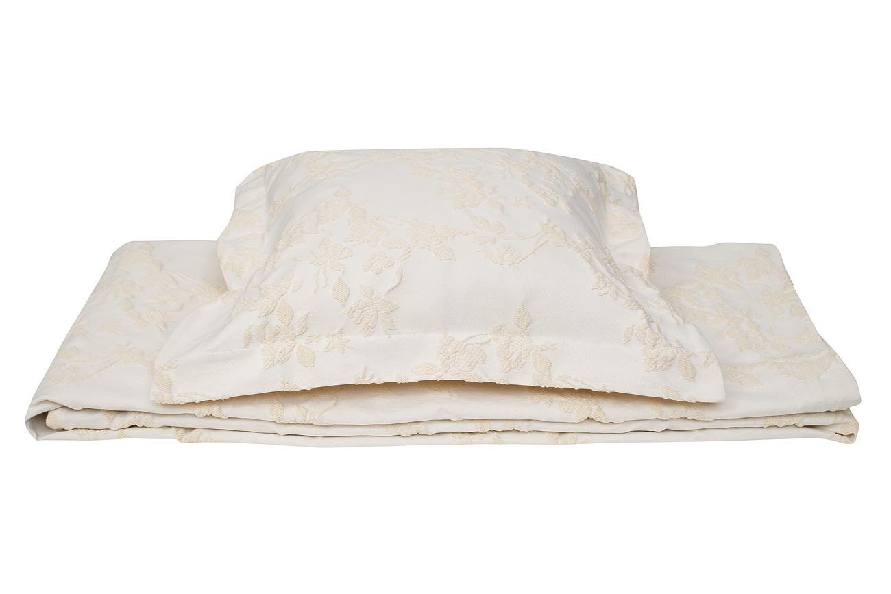 Наволочка декоративная 50х50 бежевая Bianca Garda Decor 16AMR-BIANCA N.02-ECR