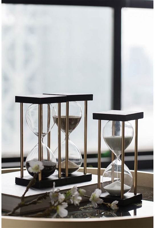 Декоративное изделие Песочные часы Glasar 75982-BLTN